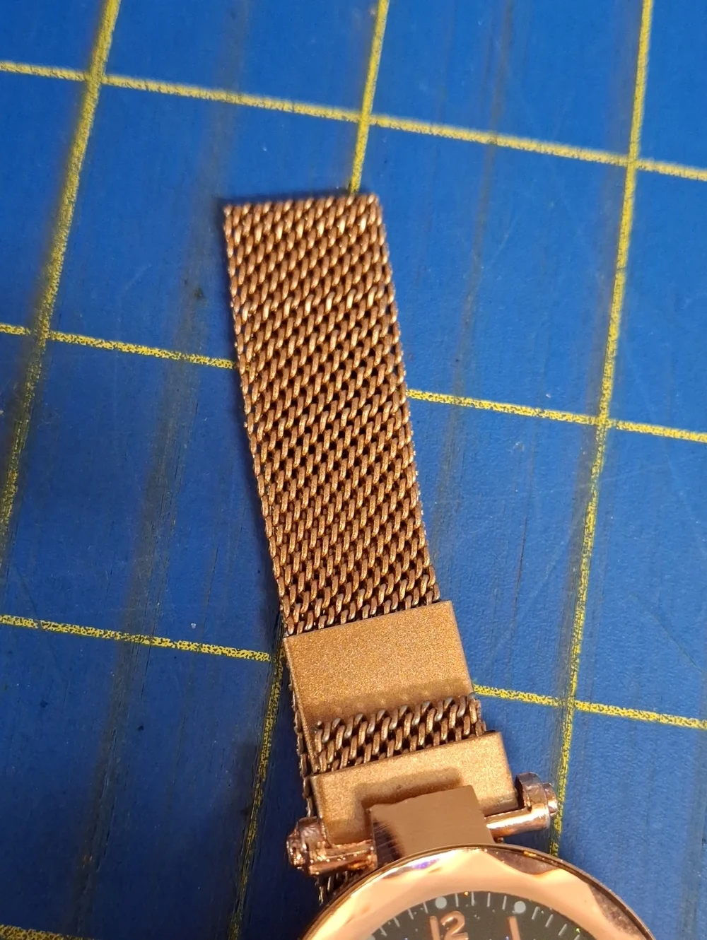 Black Face Rose Gold-Tone 8